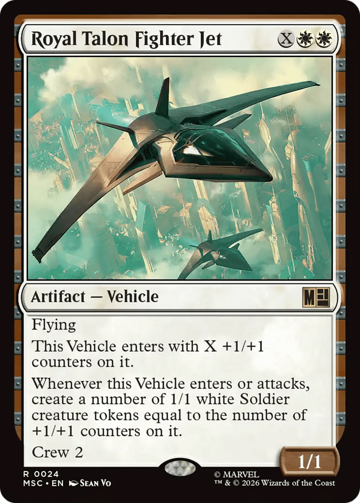 Royal Talon Fighter Jet