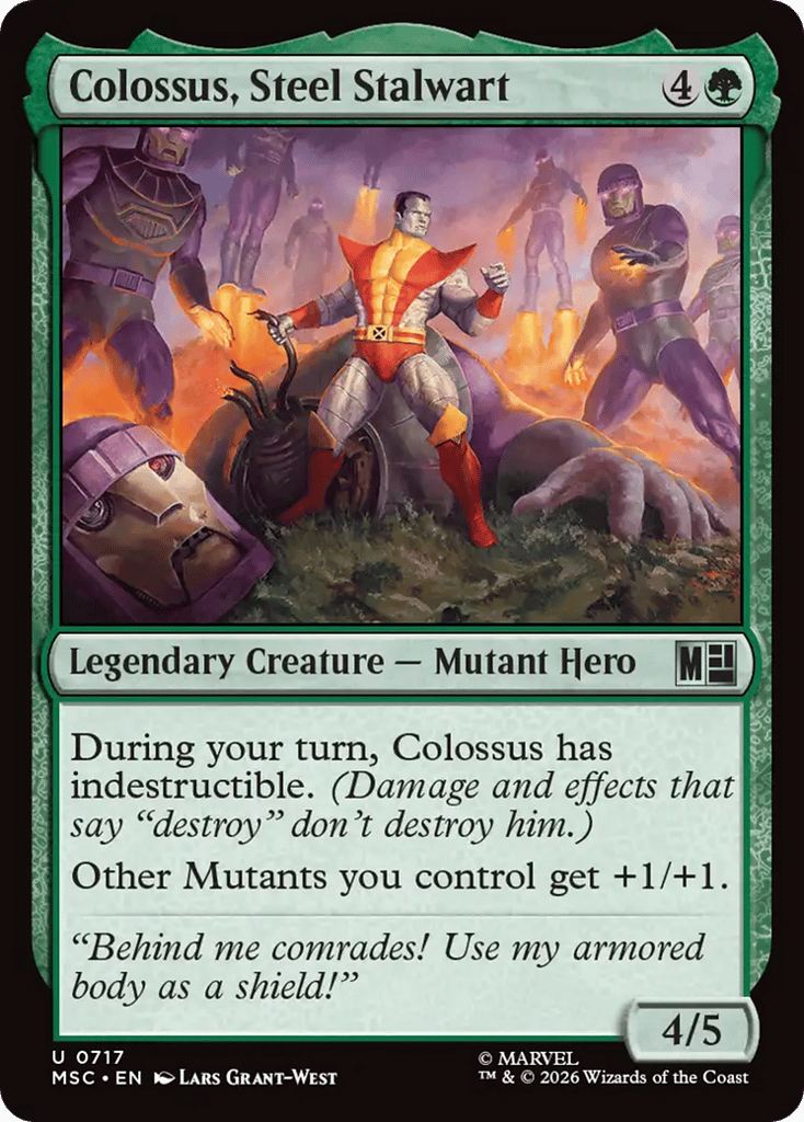Colossus, Steel Stalwart