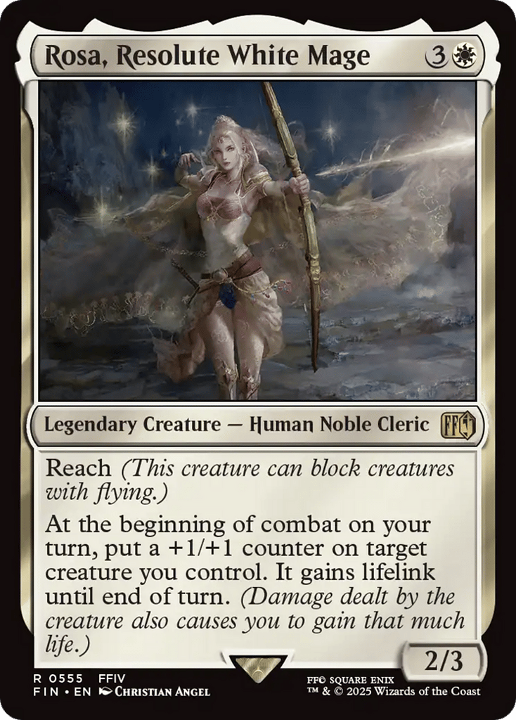 Rosa, Resolute White Mage