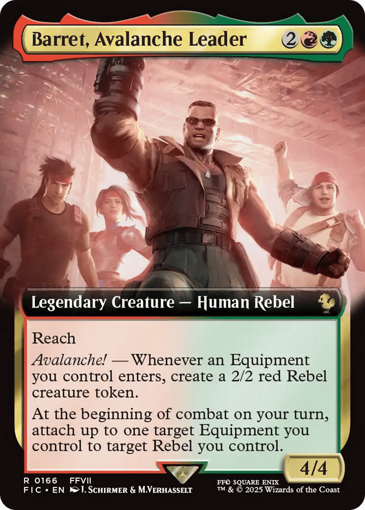 Barret, Avalanche Leader