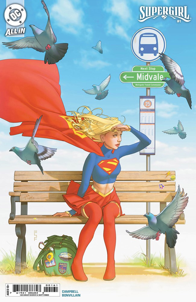 Supergirl #1-RI-B