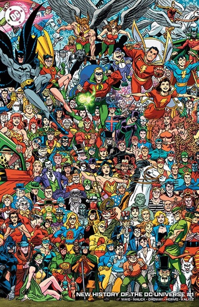 New History Of The Dc Universe #1D