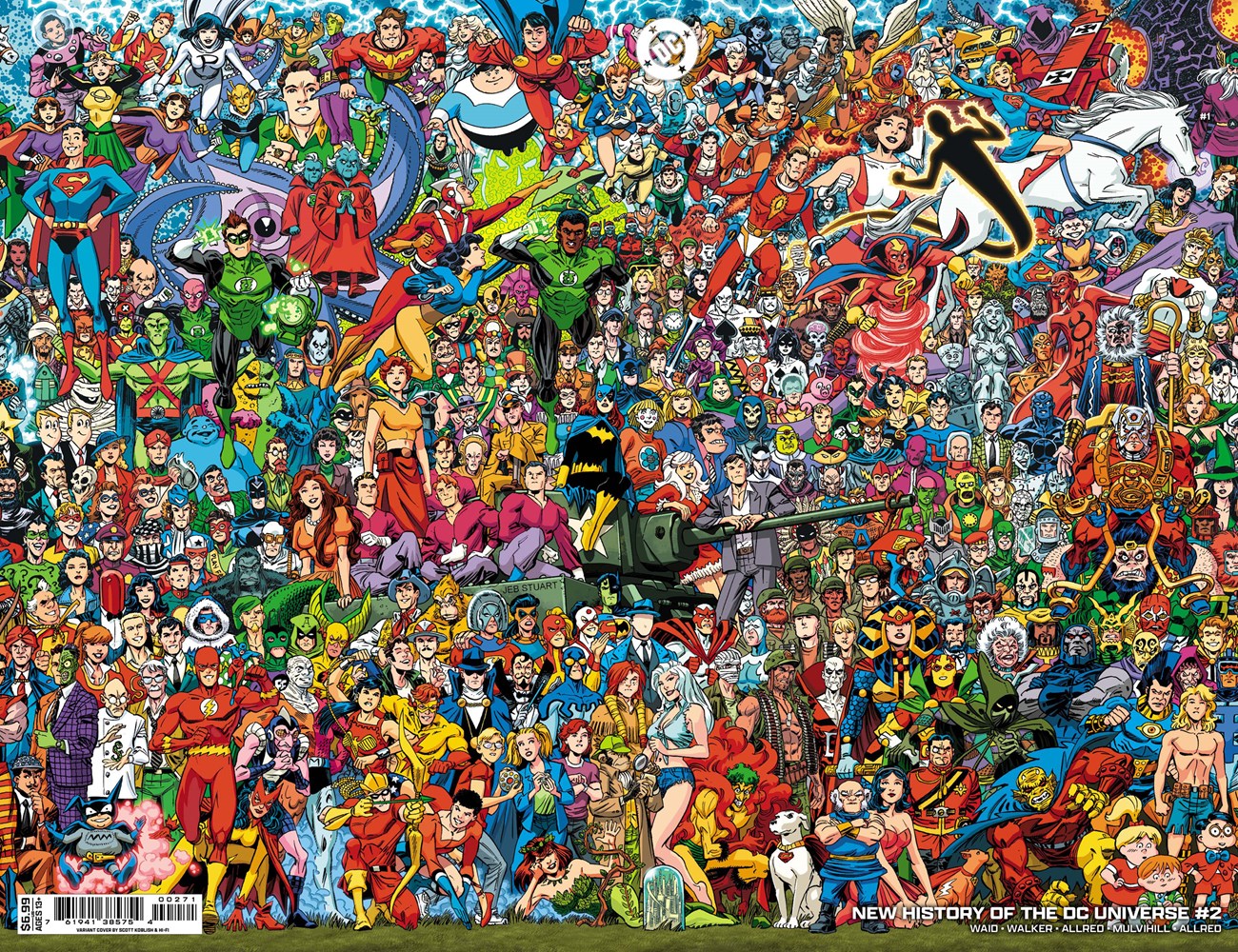 New History Of The Dc Universe #2D
