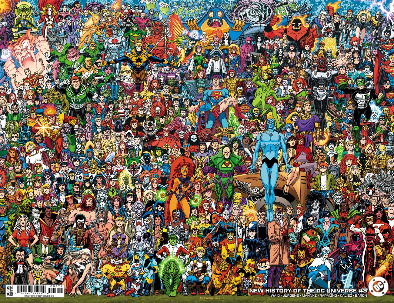 New History Of The Dc Universe #3D