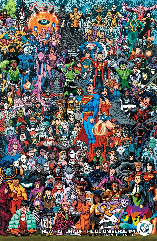 New History Of The Dc Universe #4D