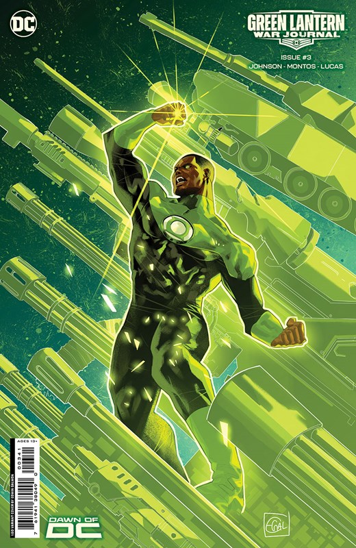 GREEN LANTERN: WAR JOURNAL #3-RI-B