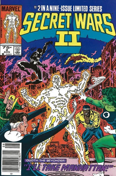 SECRET WARS II #2B