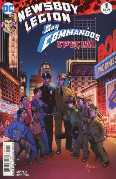 NEWSBOY LEGION AND THE BOY COMMANDOS SPECIAL #1