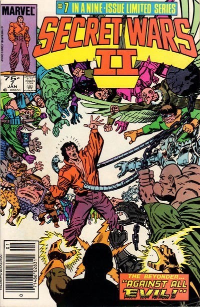 SECRET WARS II #7B