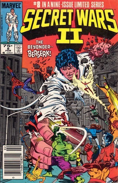 SECRET WARS II #8B