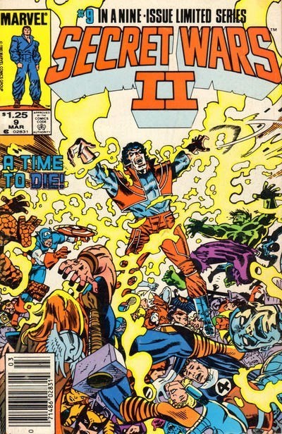 SECRET WARS II #9B