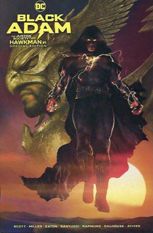 Black Adam The Justice Society Files Hawkman #1C
