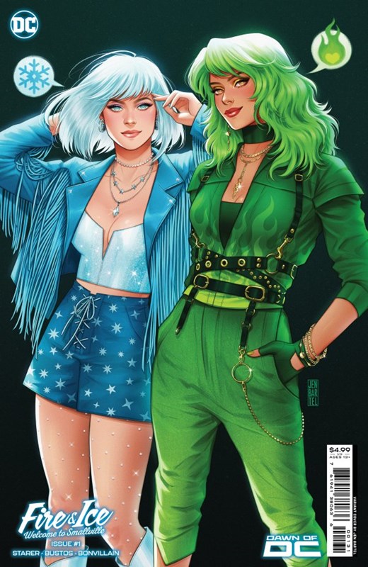 FIRE AND ICE WELCOME TO SMALLVILLE #1C