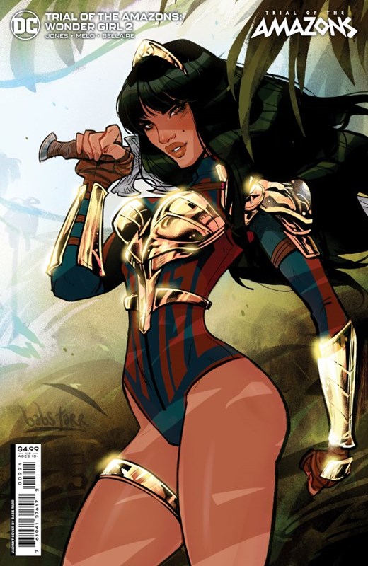 Trial Of The Amazons Wonder Girl #2B