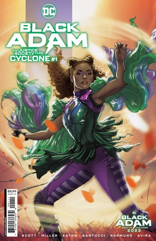 Black Adam The Justice Society Files Cyclone #1