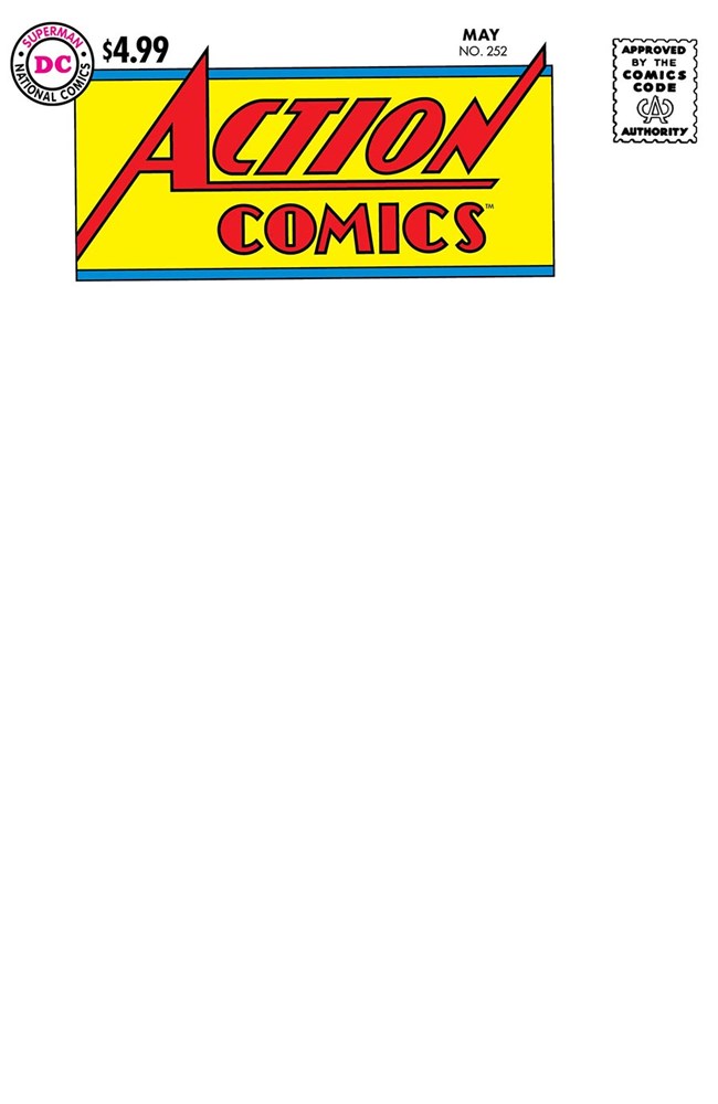 ACTION COMICS: FACSIMILE EDITION #252C