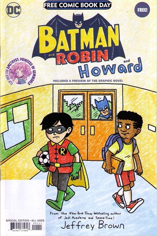 FCBD 2021: BATMAN AND ROBIN AND HOWARD / AMETHYST: PRINCESS OF GEMWORLD #1