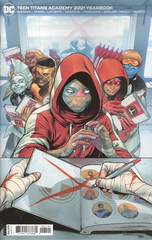 TEEN TITANS ACADEMY 2021 YEARBOOK #1B