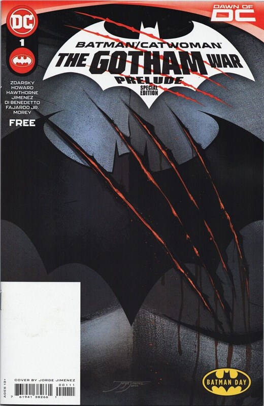BATMAN / CATWOMAN: THE GOTHAM WAR PRELUDE #1-BATDY