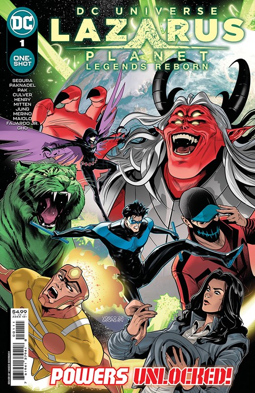 Lazarus Planet Legends Reborn #1