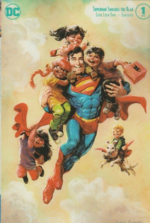 SUPERMAN SMASHES THE KLAN #1B