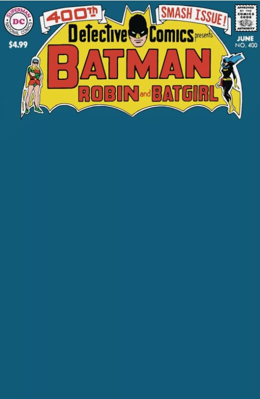 DETECTIVE COMICS: FACSIMILE EDITION #400C