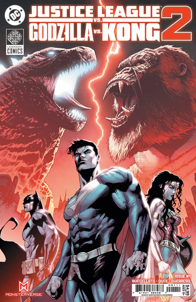 JUSTICE LEAGUE VS GODZILLA VS KONG 2 #1