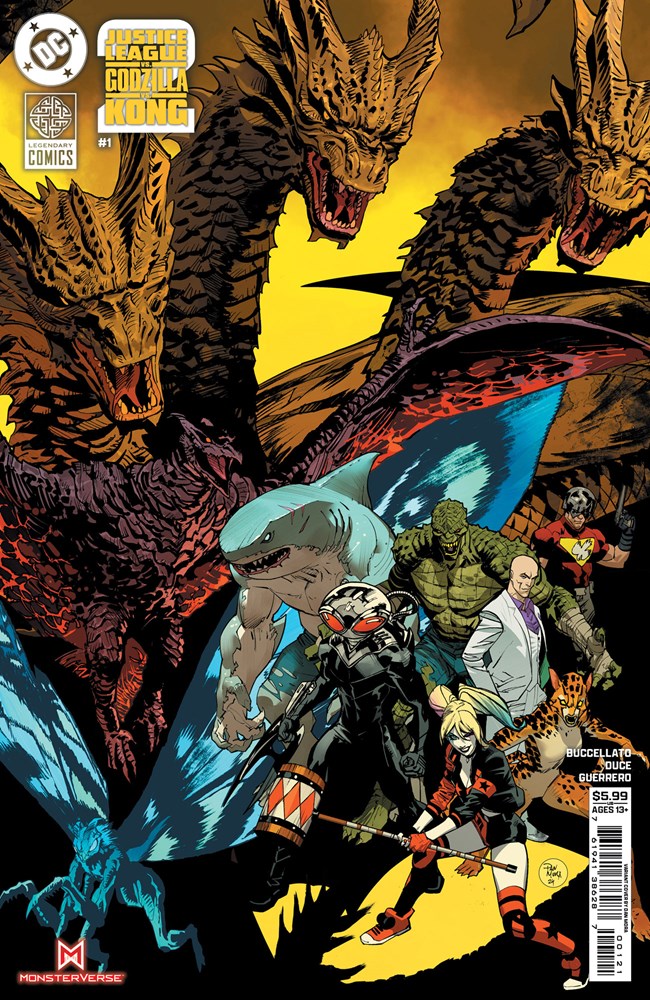 JUSTICE LEAGUE VS GODZILLA VS KONG 2 #1B