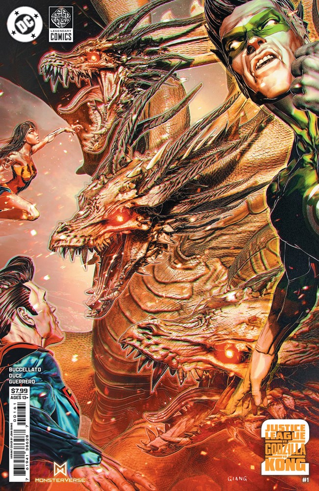 JUSTICE LEAGUE VS GODZILLA VS KONG 2 #1F