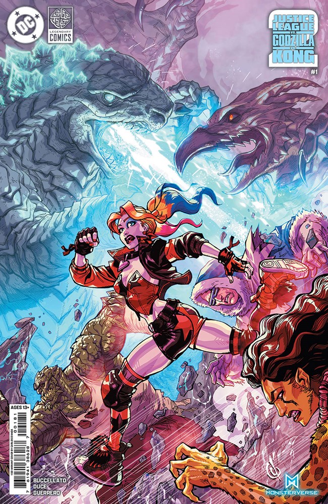 JUSTICE LEAGUE VS GODZILLA VS KONG 2 #1-RI-B