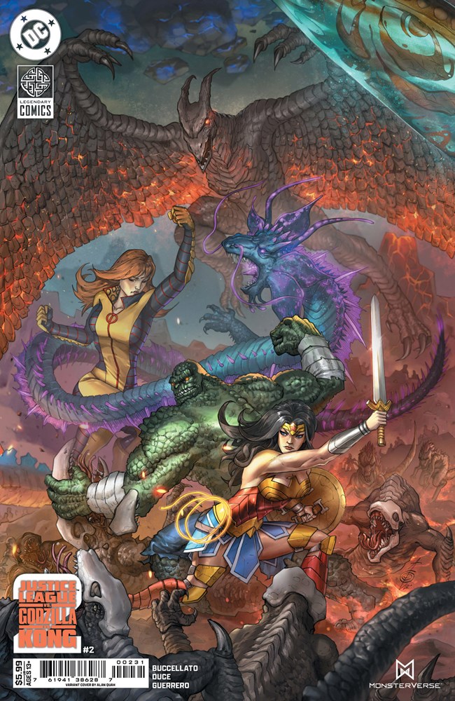 JUSTICE LEAGUE VS GODZILLA VS KONG 2 #2C