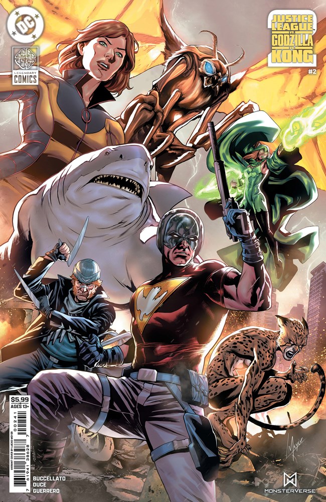 JUSTICE LEAGUE VS GODZILLA VS KONG 2 #2D