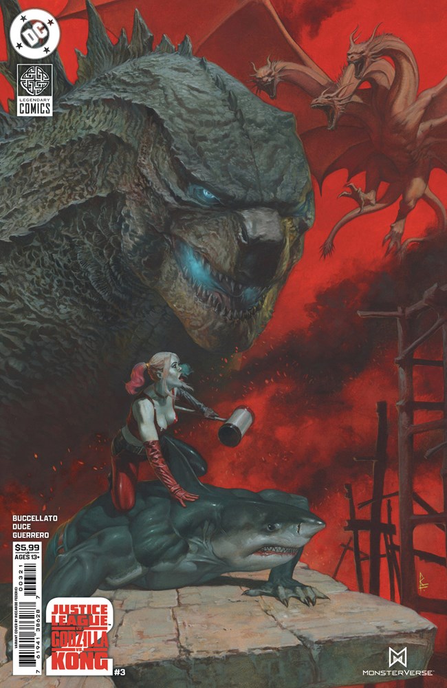 JUSTICE LEAGUE VS GODZILLA VS KONG 2 #3B
