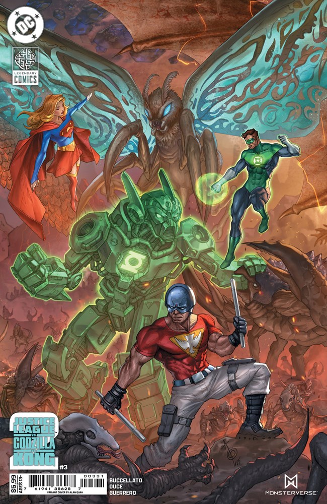 JUSTICE LEAGUE VS GODZILLA VS KONG 2 #3C