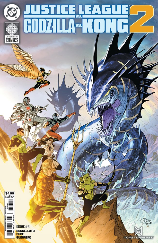 JUSTICE LEAGUE VS GODZILLA VS KONG 2 #4