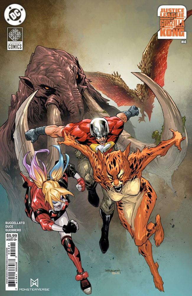 JUSTICE LEAGUE VS GODZILLA VS KONG 2 #4B