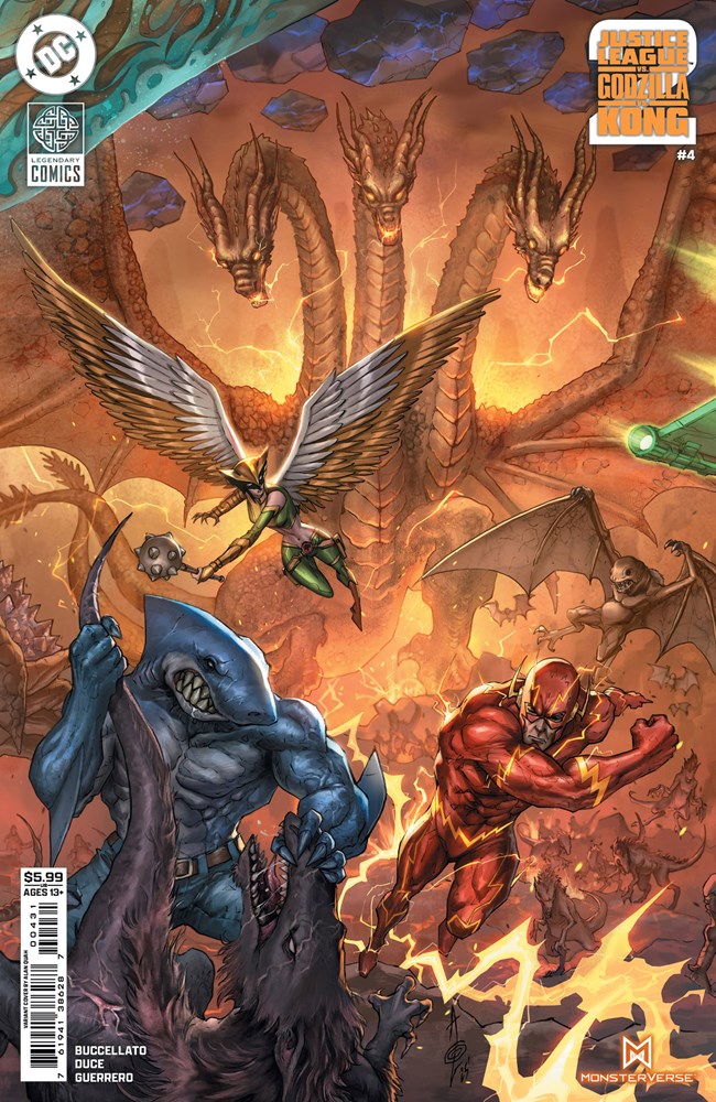 JUSTICE LEAGUE VS GODZILLA VS KONG 2 #4C