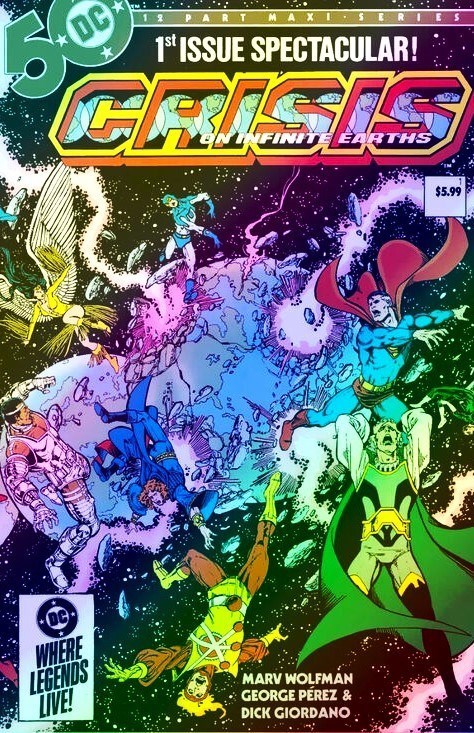 CRISIS ON INFINITE EARTHS: FACSIMILE EDITION #1C