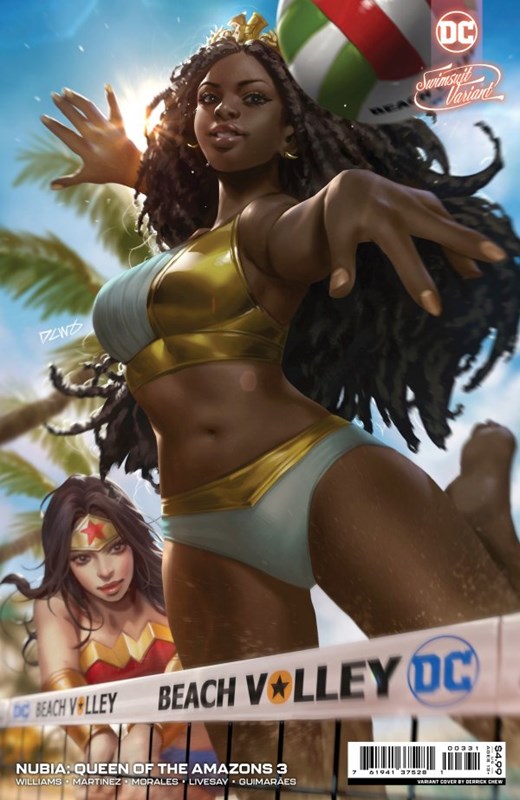 Nubia Queen Of The Amazons #3C