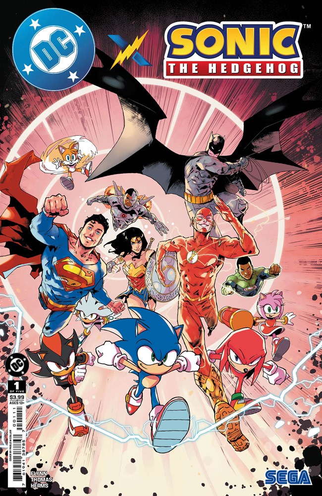 Dc X Sonic The Hedgehog #1