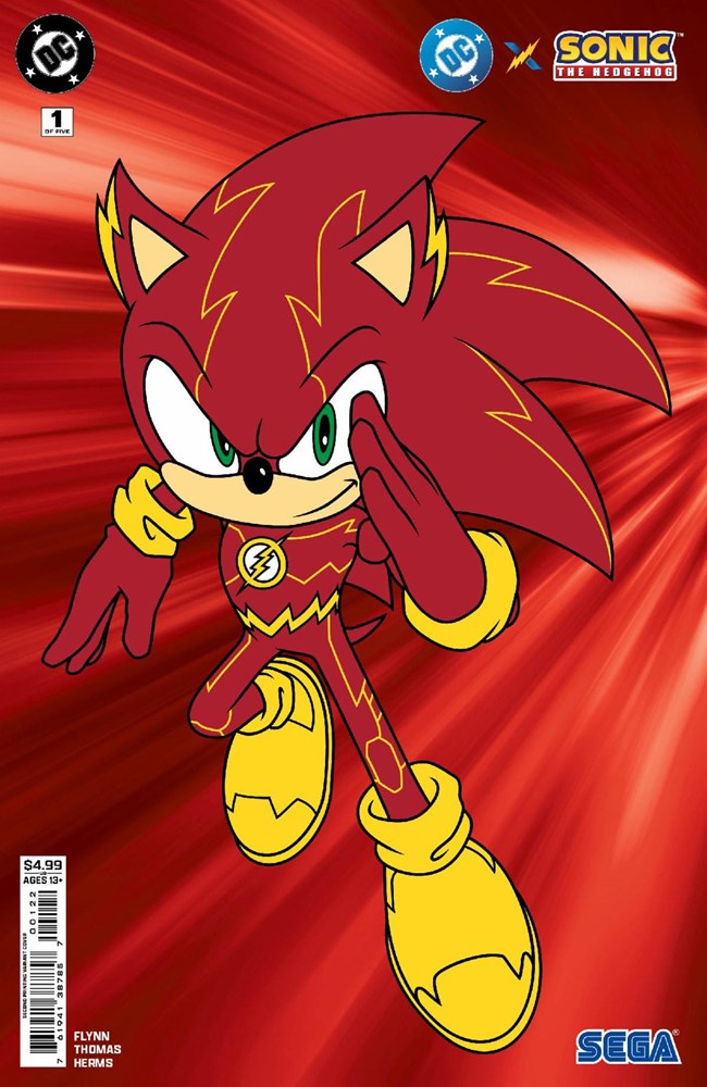 Dc X Sonic The Hedgehog #1-2nd-B