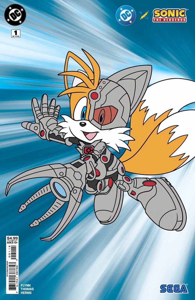 Dc X Sonic The Hedgehog #1-5th