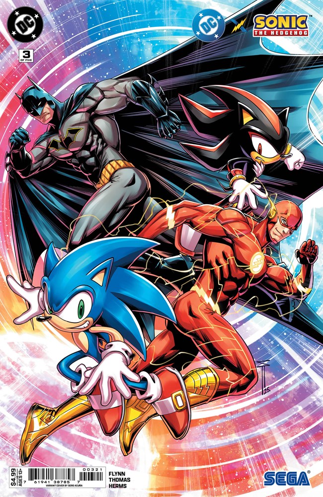 Dc X Sonic The Hedgehog #3B