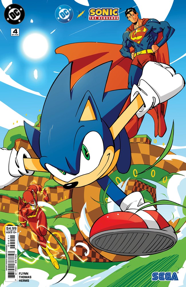 Dc X Sonic The Hedgehog #4B