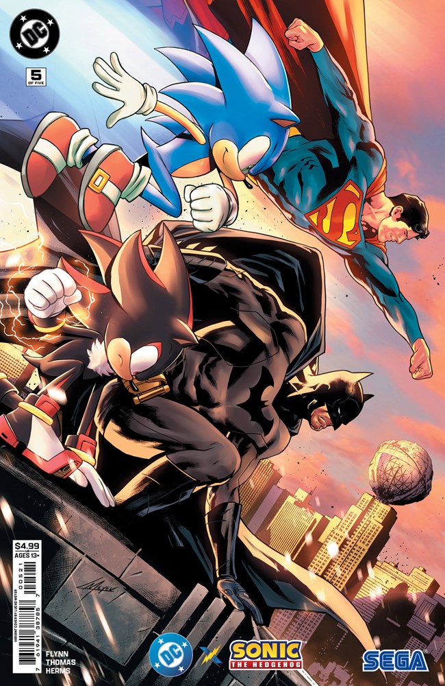 Dc X Sonic The Hedgehog #5B