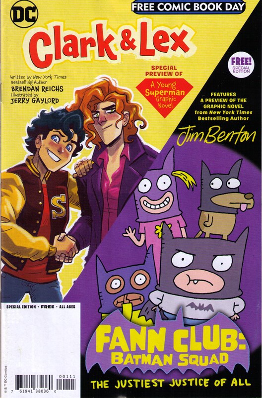 FCBD 2023: CLARK & LEX / FANN CLUB: BATMAN SQUAD #1