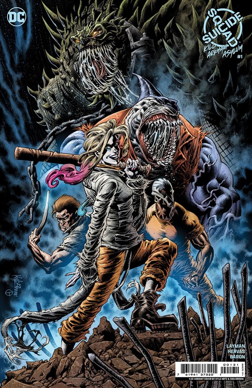 SUICIDE SQUAD KILL ARKHAM ASYLUM #1-RI