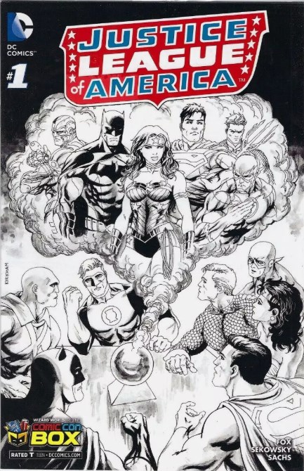 JUSTICE LEAGUE OF AMERICA: FACSIMILE EDITION #1-WWBOX-C