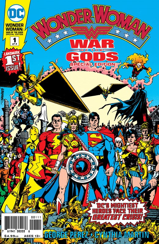 Wonder Woman War Of The Gods #1