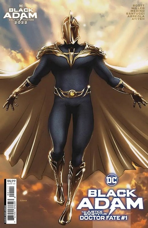 Black Adam The Justice Society Files Doctor Fate #1